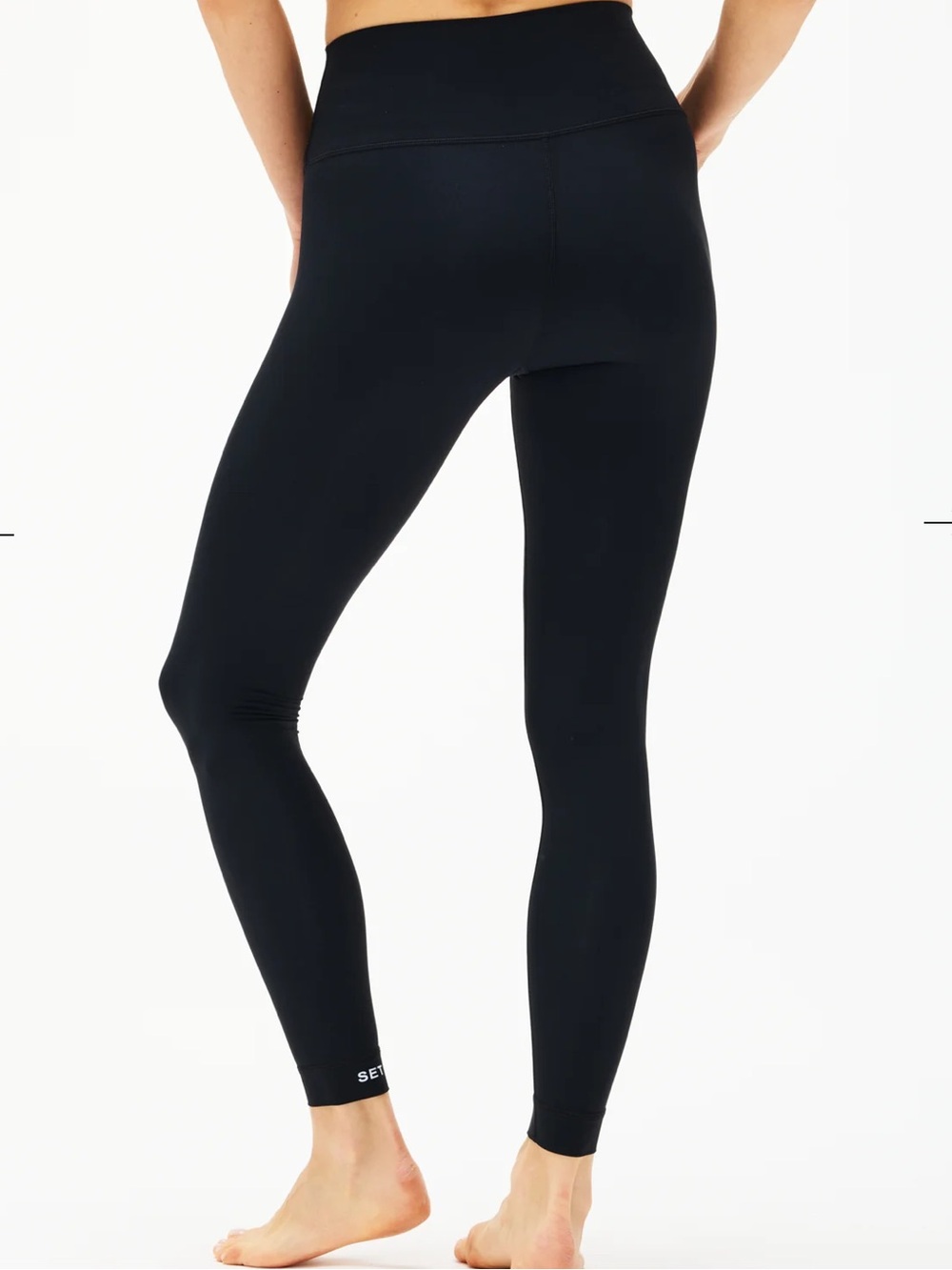 SET Active AirLuxe Breathe High-Rise Leggings Onyx Black M